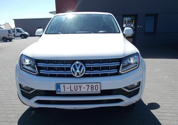 Volkswagen Amarok cena 88000 przebieg: 132000, rok produkcji 2015 z Leszno małe 596